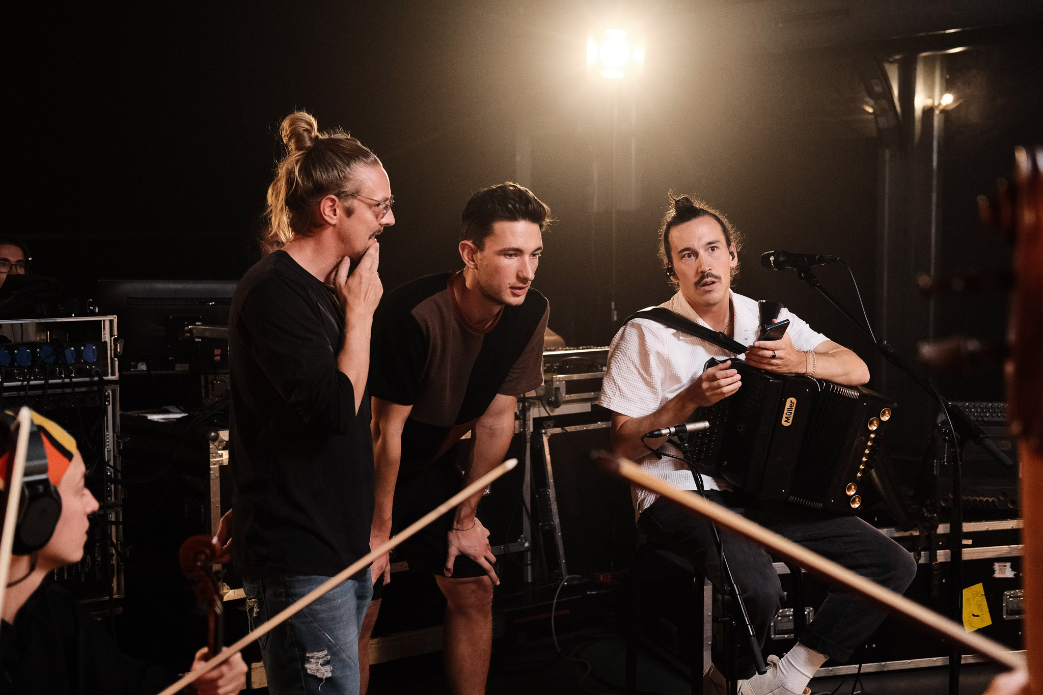 Folkshilfe: Schena Mensch Musikvideo BTS