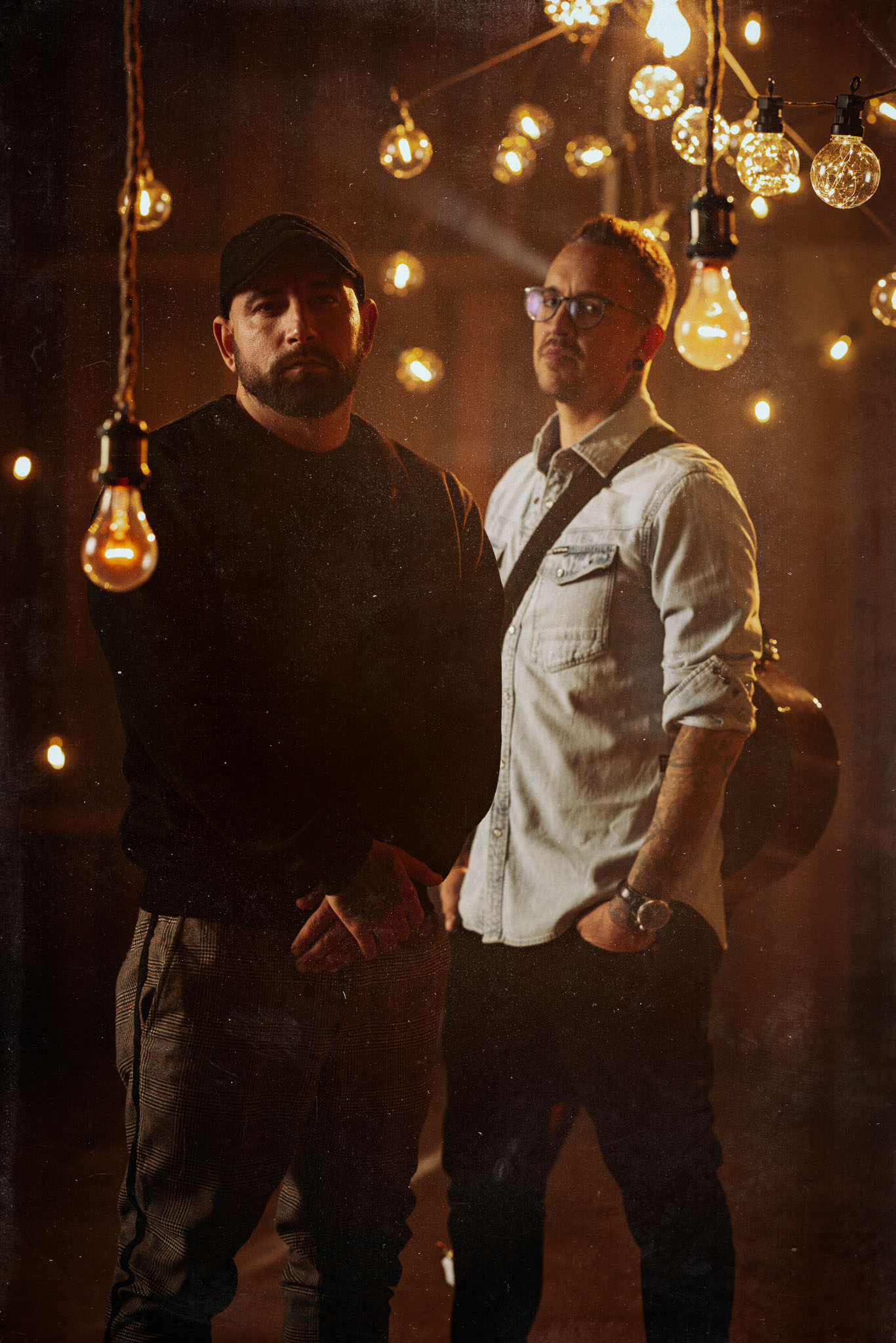 seiler & speer, bts foto, glühbirnen, musikvideo, dreh